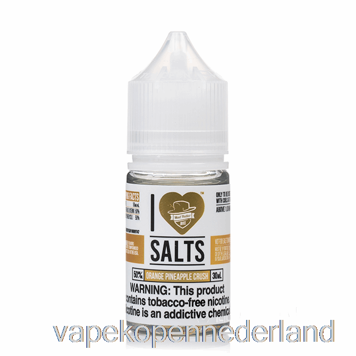 Elektronische Sigaret Vape Oranje Ananas Crush - Ik Hou Van Zouten - 30 Ml 50 Mg